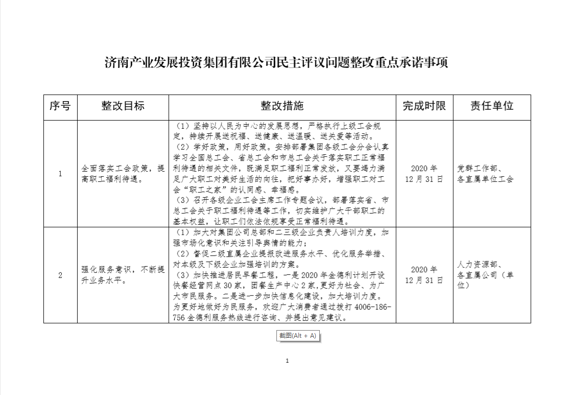 爱游戏网页版_爱游戏aiyouxi（中国）
民主评议问题整改重点承诺事项